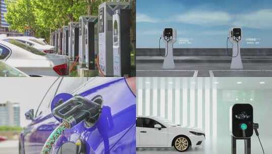 充电桩 新能源（第一季）高清AE视频素材下载