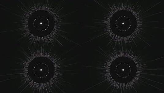 黑色背景粒子光线特效高清在线视频素材下载