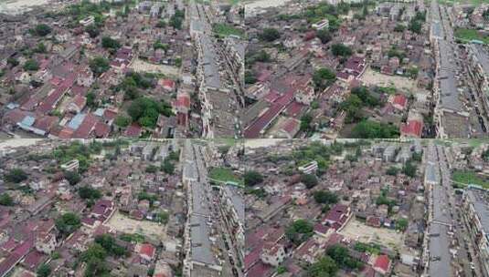 新农村乡村农民田野三农航拍高清在线视频素材下载