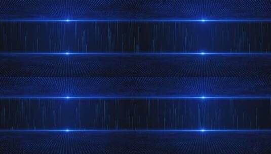 4k蓝色线条粒子舞台背景AE模板高清AE视频素材下载