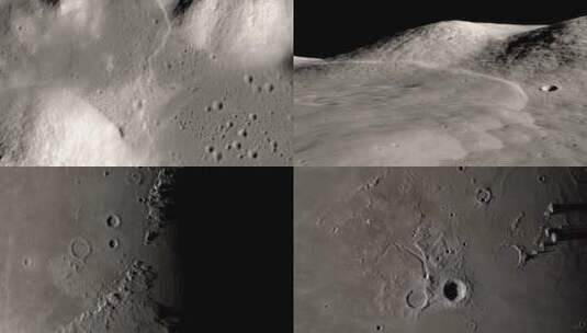 【合集】实拍月球表面 宇航员高清在线视频素材下载