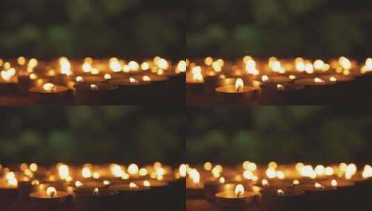 蜡烛 烛光 悼念 致敬 平凡 伟大高清在线视频素材下载