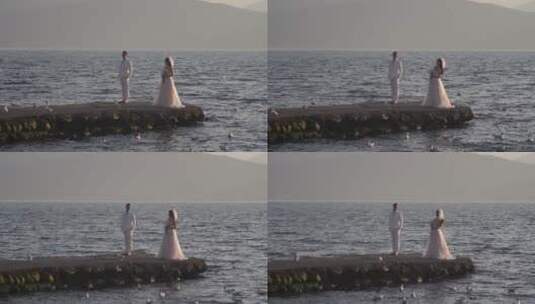 大理洱海丽江泸沽湖婚纱拍摄摄影高清在线视频素材下载