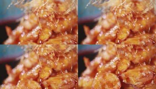 中华美食拔丝红薯高清在线视频素材下载