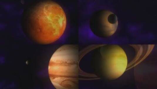天空星空星球探索高清在线视频素材下载