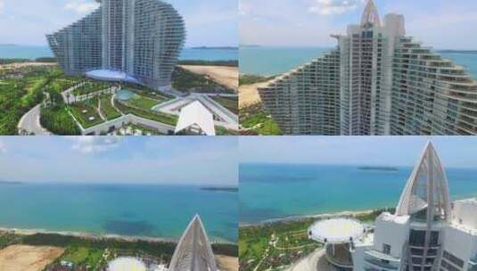 三亚海棠湾红树林酒店高清在线视频素材下载