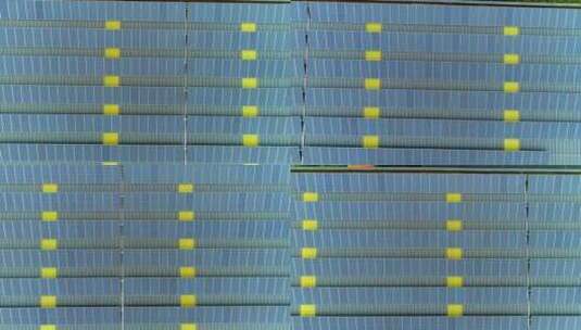 航拍太阳能电池板高清在线视频素材下载