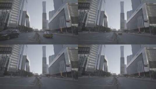 北京国贸-金融商务写字楼-央视大楼高清在线视频素材下载