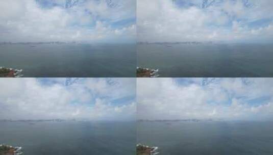 航拍中国摄影之岛高清在线视频素材下载