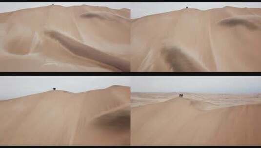沙漠航拍视频4k高清在线视频素材下载
