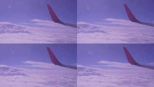 4k高清飞机航班摄云端·机冀高清在线视频素材下载