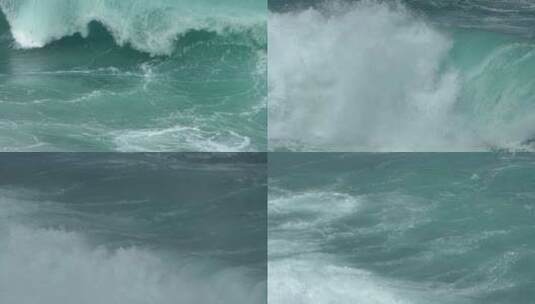 升格拍摄海浪高清在线视频素材下载
