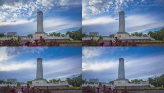 阿克苏地区纪念碑高清在线视频素材下载