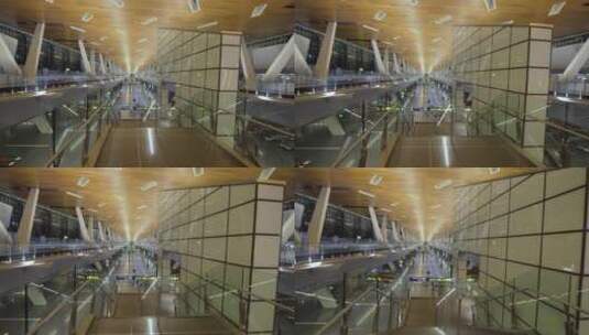国际机场大厅高清在线视频素材下载