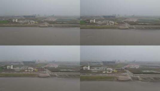 上海海上实拍4K航拍高清在线视频素材下载