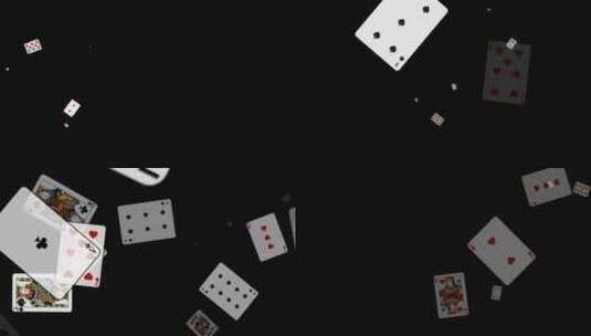 扑克牌转场02版高清在线视频素材下载