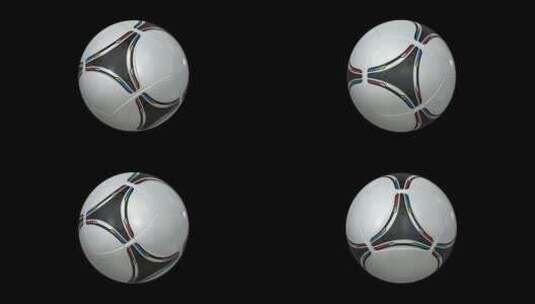 足球动画带通道三维合成包装用 (1)高清在线视频素材下载