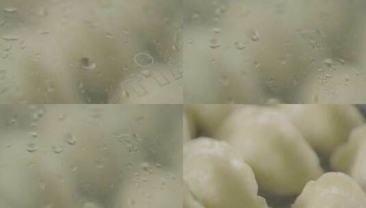 玉米蒸饺制作LOG高清在线视频素材下载