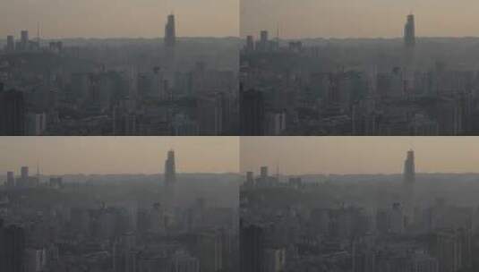 重庆城市天际线高清在线视频素材下载