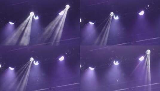 闪耀的舞台灯光高清在线视频素材下载