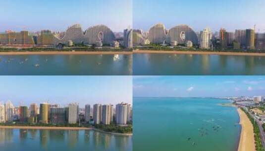 广西北海市城市风光 合集高清在线视频素材下载