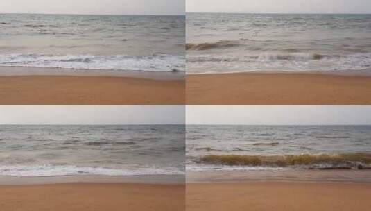 沙滩海滩海浪高清在线视频素材下载