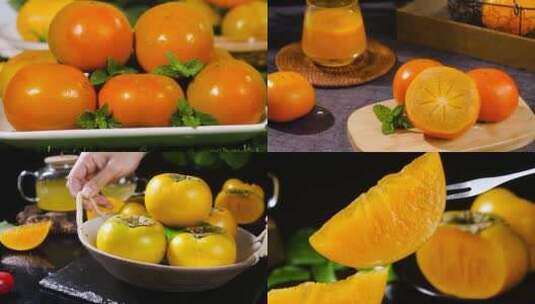 柿子合集高清在线视频素材下载