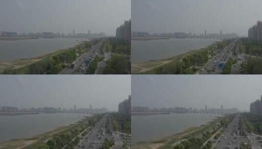 南昌航拍高清在线视频素材下载