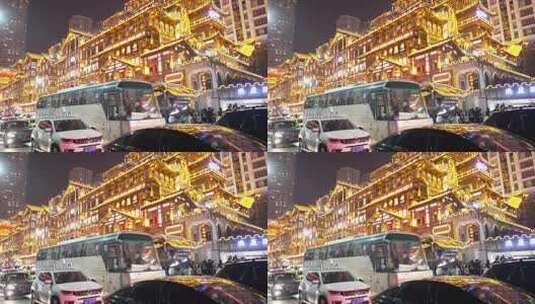 重庆渝中区街景高清在线视频素材下载