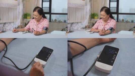 测量血压高清在线视频素材下载