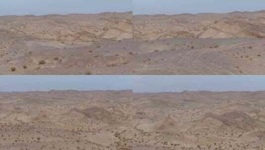 大西北荒漠 无人区大景高清在线视频素材下载