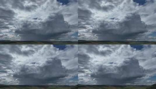 天空云彩积雨云高清在线视频素材下载