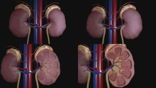 肾脏概况高清在线视频素材下载