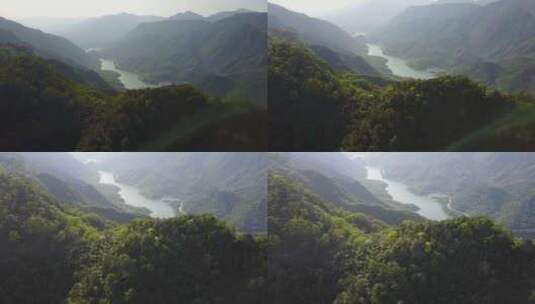 江西水坝航拍709高清在线视频素材下载