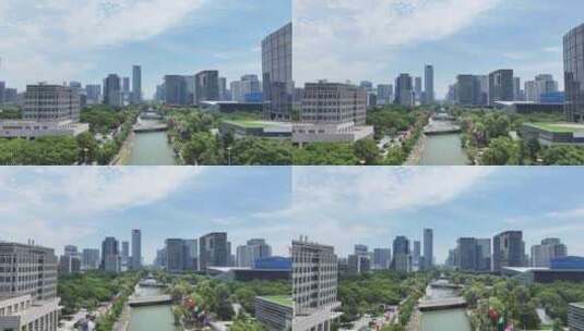 苏州城市景色高清在线视频素材下载