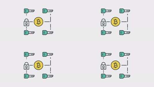 多签名图标动画高清在线视频素材下载