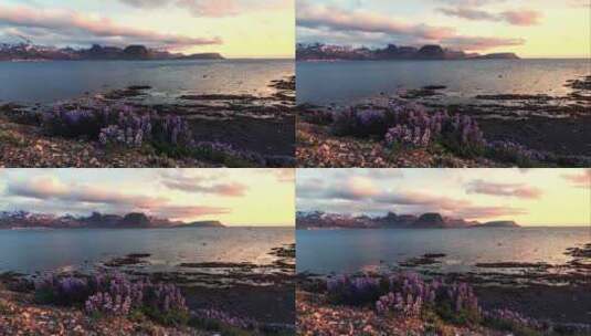 冰岛风景延时高清在线视频素材下载