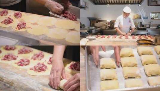 新疆烤包子高清在线视频素材下载