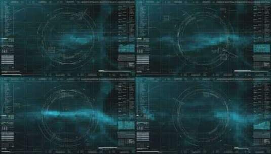未来用户界面HUD 02高清在线视频素材下载