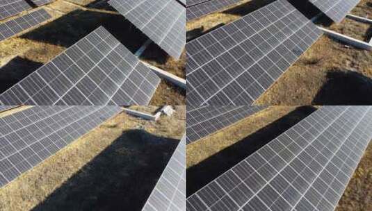 太阳能发电厂高清在线视频素材下载