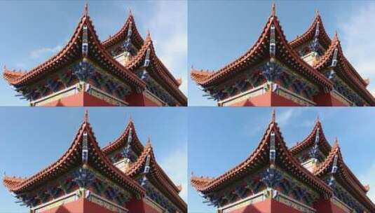 内蒙古赤峰市城市延时高清在线视频素材下载