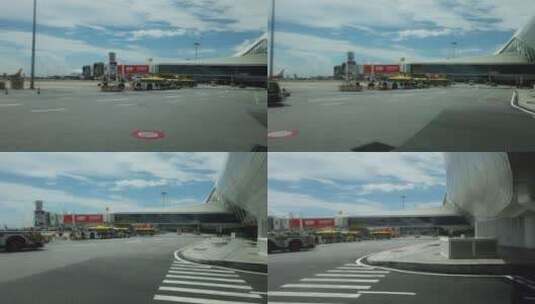 机场 航班 停机坪 航空 旅游 出差高清在线视频素材下载