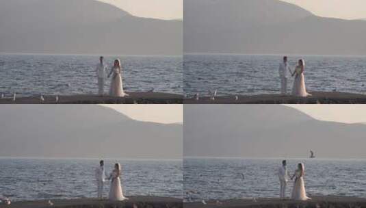 大理洱海丽江泸沽湖婚纱拍摄摄影高清在线视频素材下载