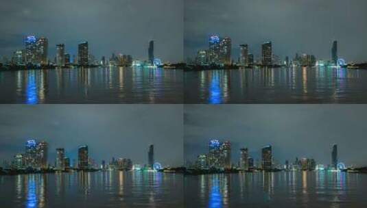 城市夜景高清高清在线视频素材下载
