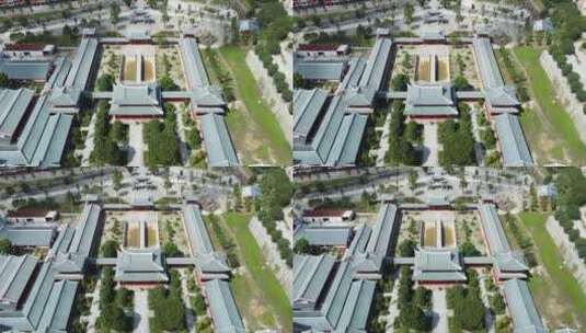 航拍福建南少林寺风景4K实拍视频高清在线视频素材下载