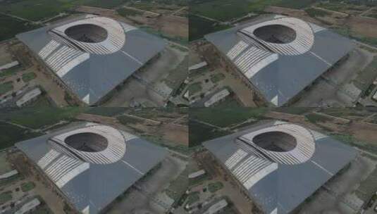 西安国际足球中心高清在线视频素材下载