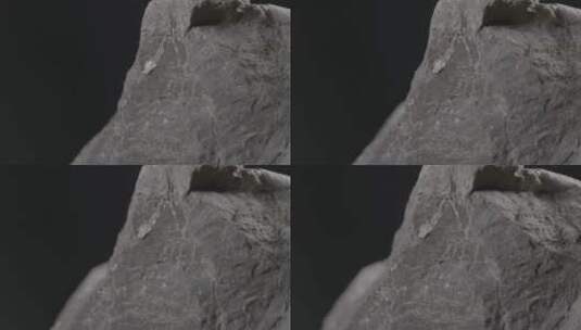 金矿石静态特写拍摄LOG高清在线视频素材下载