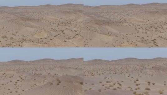 沙漠 雅丹 无人区 风蚀地貌高清在线视频素材下载