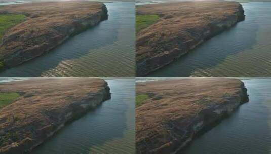 海岸，悬崖，海岸，海高清在线视频素材下载