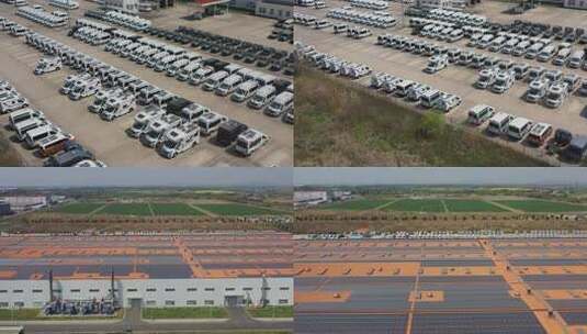 房车大本营 房车生产基地 房车旅游高清在线视频素材下载